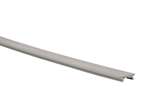 Linum - Pvc clipsprofiel voor stellijst - rvs look - 3mtr/lng 