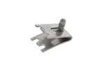 Linum - Taquet - met opstand - 22mm - rvs 