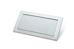 Linum - Scharnierende inbouw afvalklep - aisi304 - 326x173x10mm 