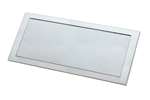Linum - Scharnierende inbouw afvalklep - aisi304 - 482x216x10mm 