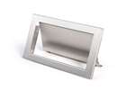 Linum - Scharnierende inbouw afvalklep - aisi304 - 326x173x10mm - met veer 