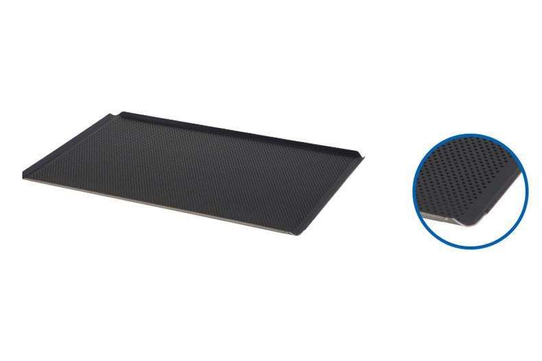 Silicon-tech professionele bakplaat van aluminium, 60 x 40 cm, met grote anti-aanbaklaag, ideaal voor brood, focacce, vlees, groenten (HARDFOOD gat 2 stap 3,5 Silicon-tech professionele bakplaat van aluminium, 60 x 40 cm, met grote anti-aanbaklaag, ideaal voor brood, focacce, vlees, groenten (HARDFOOD gat 2 stap 3,5