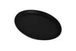 Lineoplus - Rond antislip dienblad met inox ring - glasvezel - ø360mm 