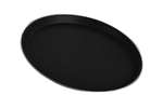 Lineoplus - Rond antislip dienblad met inox ring - glasvezel - ø410mm 