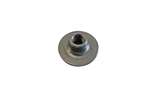 Linum - Rvs aisi 304 aanlasplaat buis rond 38mm - met draadinzetstuk m10 