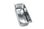 Ronda - Vg3612 rvs met tussenschot - 360x165x120mm 