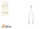 Zip Clip - Y-systeem - tuimelplug - 300mm - belasting 15kg - 10pce/pck 
