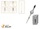 Zip Clip - Con-lock betonophangsysteem - 10mtr - belasting 90kg - 5pce/pck 