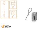 Zip Clip - Loop-it standaard ophangsysteem - 5mtr - belasting 90kg - 5pce/pck 