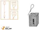 Zip Clip - Loop-it standaard ophangsysteem - 5mtr - belasting 500kg - 10pce/pck 