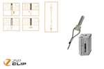 Zip Clip - Thread-it m8x25mm ophangsysteem - 10mtr - belasting 90kg - 10pce/pck 