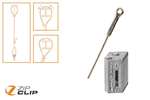 Zip Clip - Zip-lock ophangsysteem met oog - 7mtr - belasting 120kg - 10pce/pck 