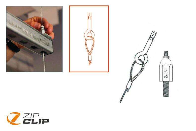 Zip Clip - Strut-lock concrete suspension system - 3mtr