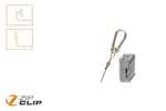 Zip Clip - Snap-it musketon ophangsysteem - 2mtr - belasting 45kg - 10pce/pck 
