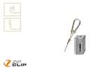 Zip Clip - Snap-it musketon ophangsysteem - 5mtr - belasting 90kg - 10pce/pck 