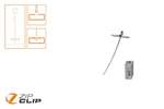 Zip Clip - Toggle-it ophangsysteem - 5mtr - belasting 15kg - 10pce/pck 