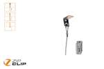 Zip Clip - Uni-lock l-beugel ophangsysteem - 5mtr - belasting 15kg - 10pce/pck 