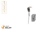 Zip Clip - Uni-lock l-beugel ophangsysteem - 2mtr - belasting 50kg - 10pce/pck 