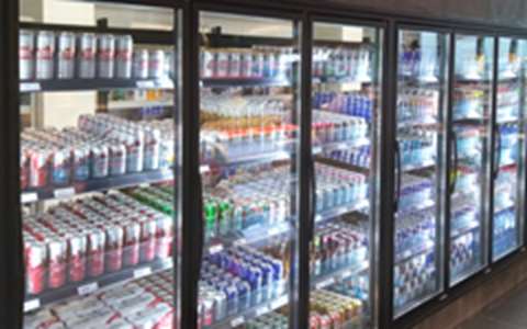 Glassdoors & fifo racks