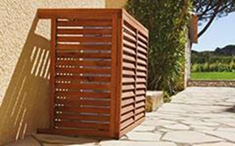 Caches et cages de protection pour clim