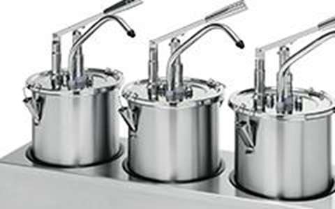 Topping & sauce dispensers