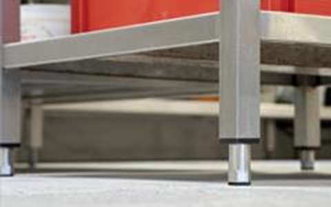Foot inserts, equipment legs & bumpers