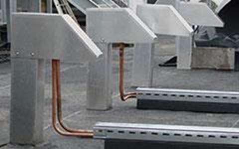 Passages de toiture en inox