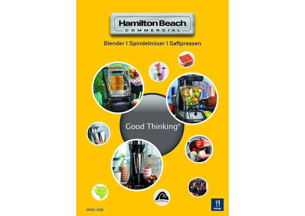 Neuer Hamilton Beach Katalog CH Aktuelles Über uns
