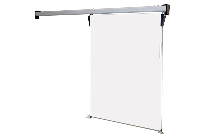 2327 - rail alu pour portes jusqu'a 80kg - largeur de porte: 2301-2600mm 