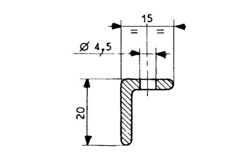 MONTAGEPROFIEL VOOR DICHTING 3350 / 8550 2100 MM/LNG