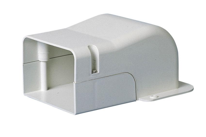 Cache mural avec angle - 70mm 