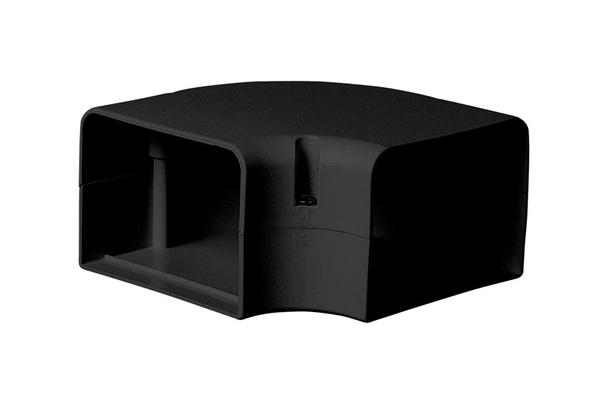 Coude plat 90° - 70mm 