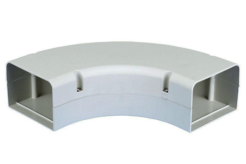 Coude plat 90° long - 70mm 