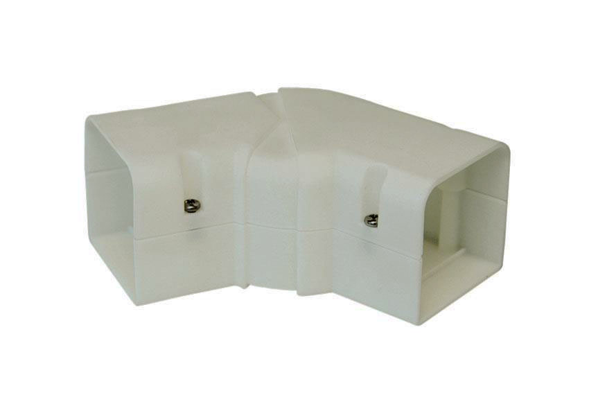 Adjustable flat bend 105mm 