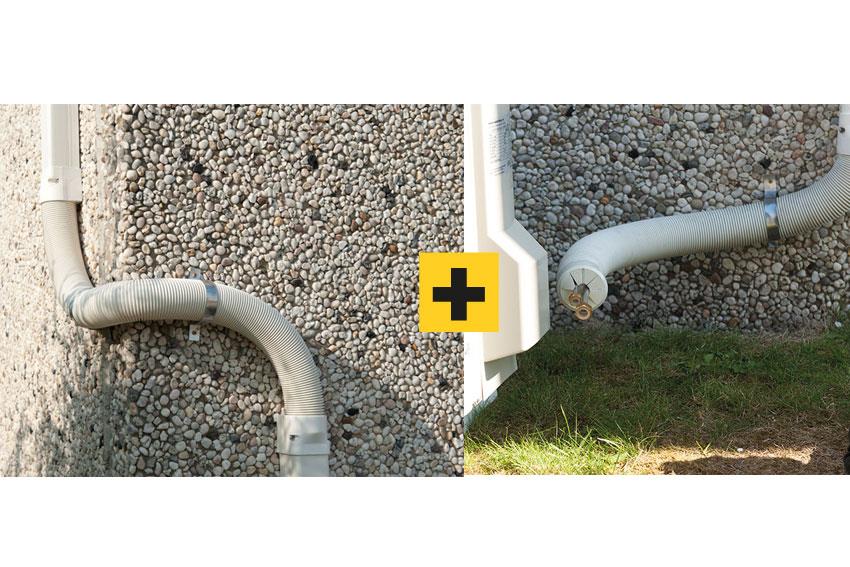 Flexible connection kit - 105 mm - speediduct 