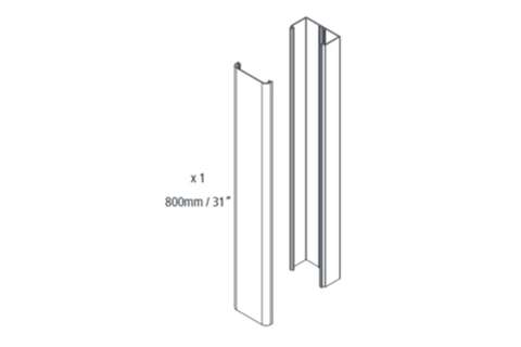 Trunking voor elleboog silent+ - mini lime speediduct