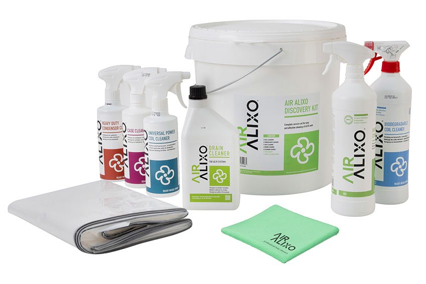 Air Alixo Discovery Kit for easy cleaning of AC/R units 