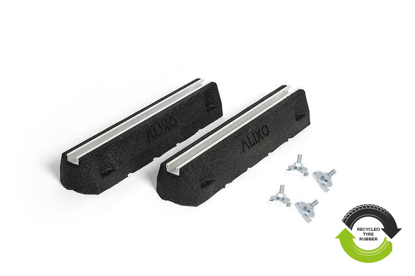 Alixo foot set 600x135x100mm - 2 blocks incl fittings m10x30 