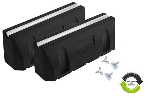 Alixo Mamut Foot Set 600x200x230mm - 2 Sockel Inkl. Schrauben M10x30