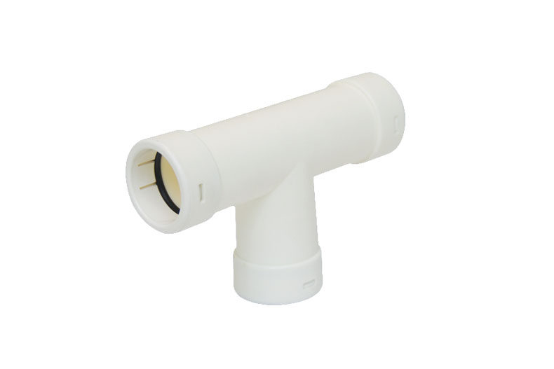 T-stück Hartes Abflussrohr - ø20mm 