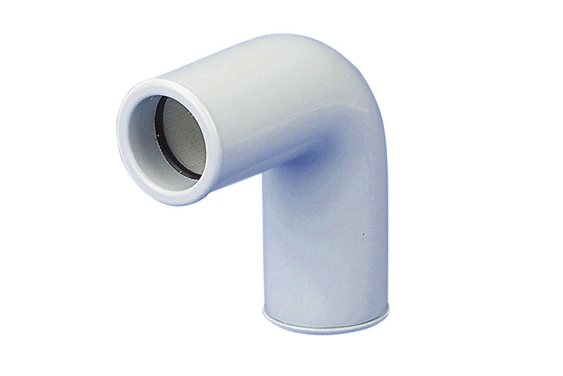Connector 90° rigid drain pipe - ø32mm 