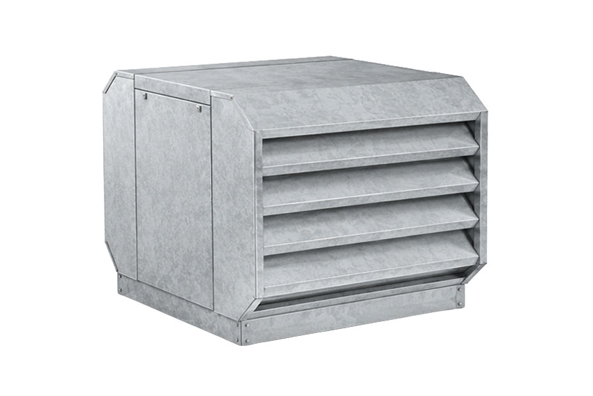 Soundproof enclosure - galvanised steel - DICE-05 1200x1250x1060mm 