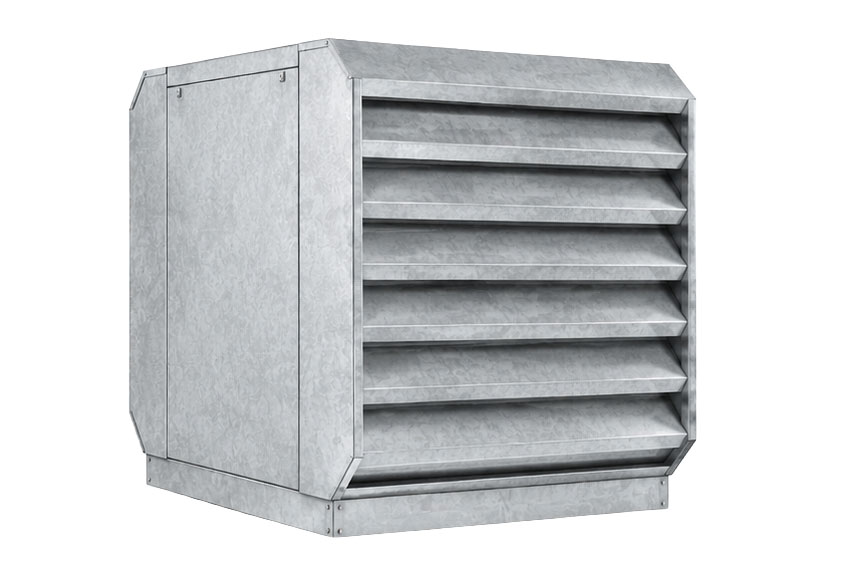 Soundproof enclosure - galvanised steel - DICE-07-L 1400x1400x1420mm 