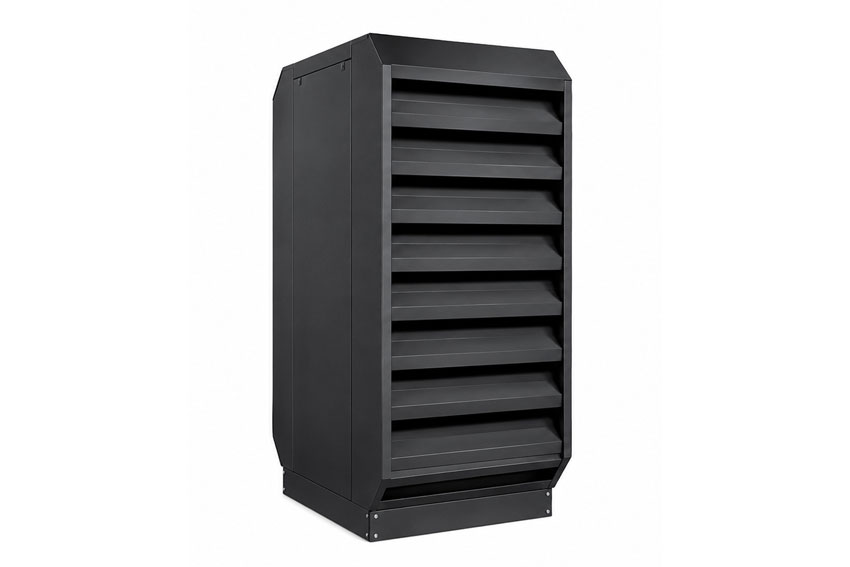 Soundproof enclosure - painted steel - DICE-09 1200x1250x1740MM 