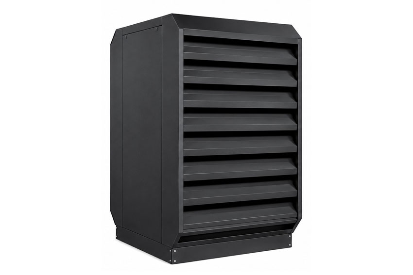 Soundproof enclosure - painted steel - DICE-09-l 1400x1400x1740mm 