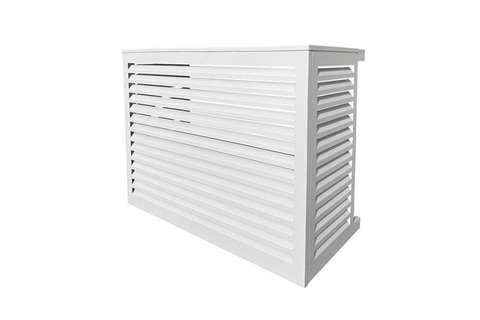 Omkasting - gelakt aluminium - v.22 medium - 1050x510-660x835 mm