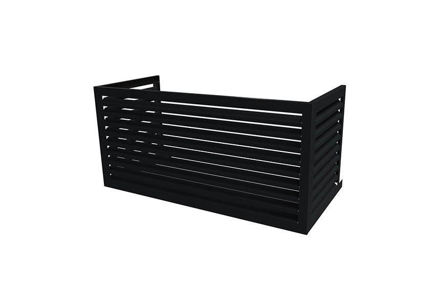 Rallonge pour boîtier en aluminium - large 
