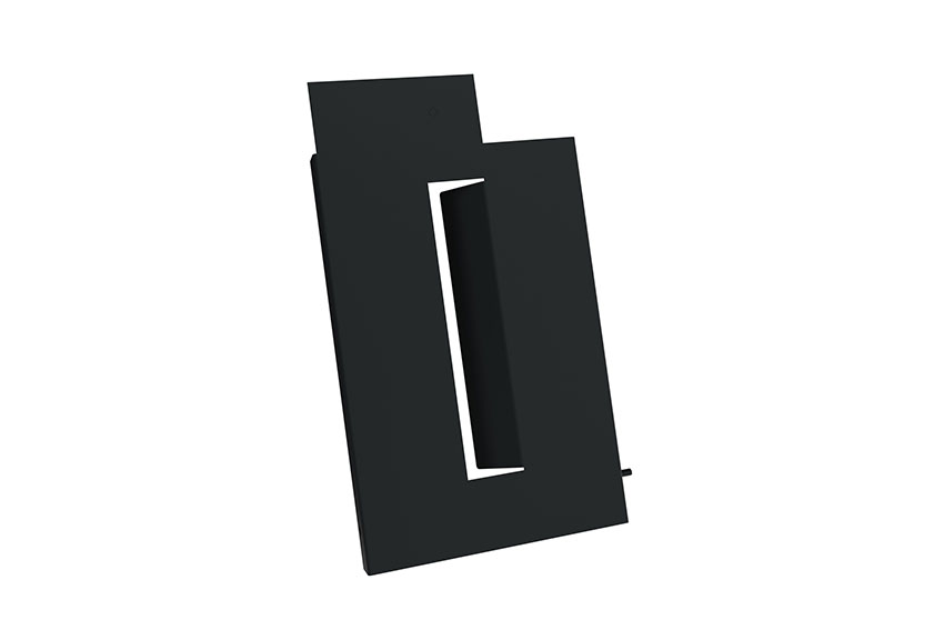 Panneau de recouvrement latéral pour rallonge de boîtier en alu - xlarge 