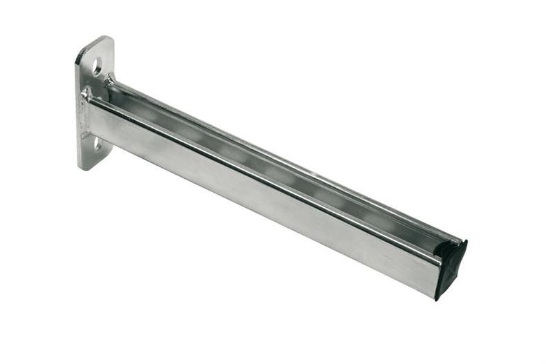 Wall bracket galvanized profile 41x41mm - l=600mm - 100kg+100kg - per piece 