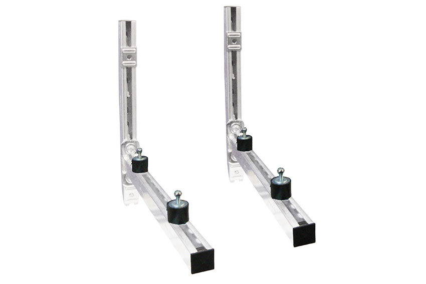 Kit Wandkonsolen Verzinkt 38x40x440mm - Inklusiv Vibrationsdämpfer M8 